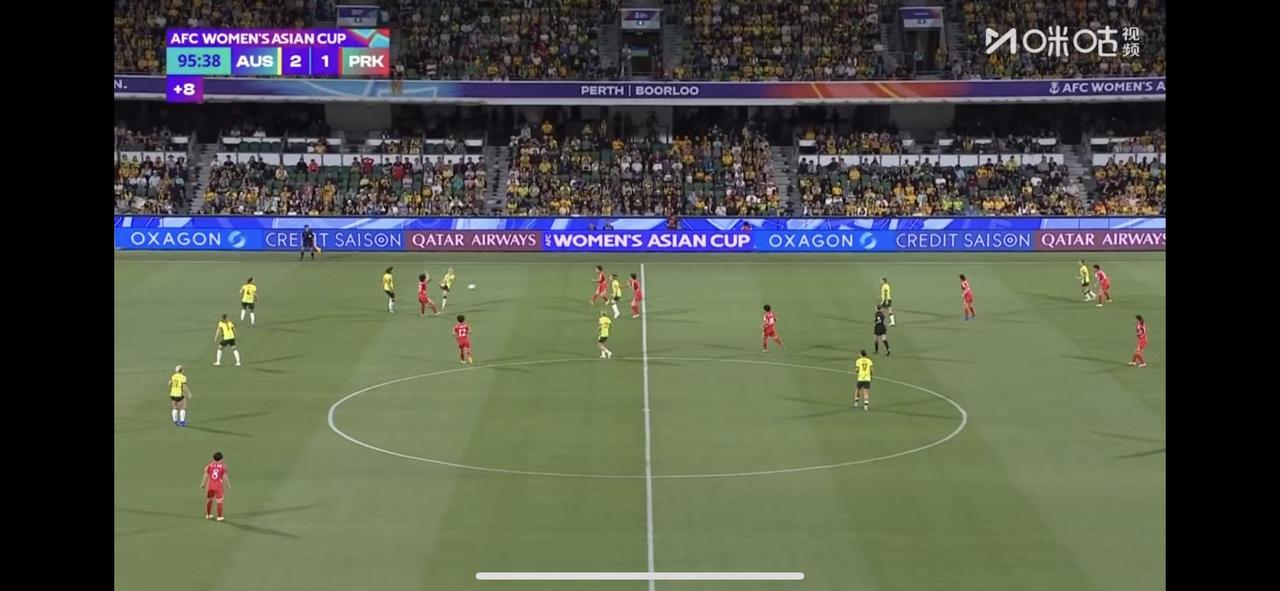 中国女足若晋级亚洲杯四强，将战东道主刚刚东道主澳大利亚女足以2:1击败凶狠顽