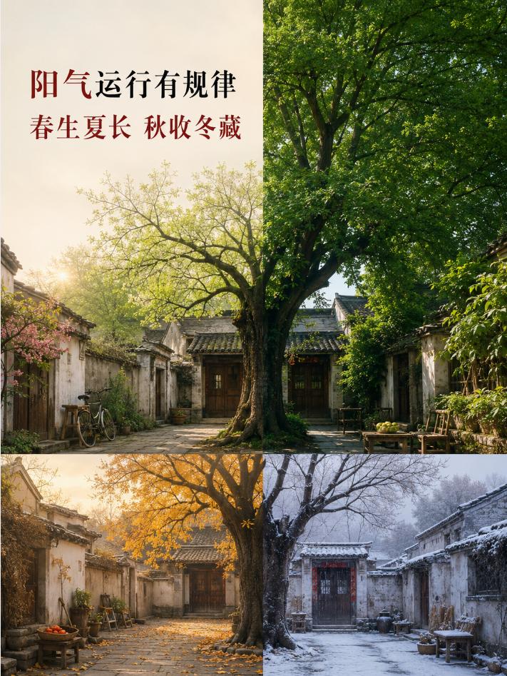 《黄帝内经》：阳气运行有4个规律，很多人的问题，出在“不顺势”很多人理解阳气
