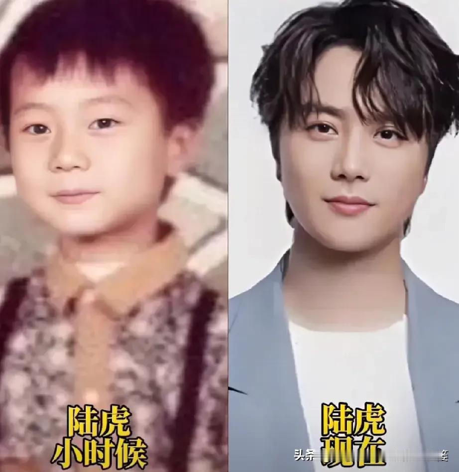 0713快男「童年vs现在」颜值盘点✨-魏晨：眉眼轮廓更立体，少年感与成