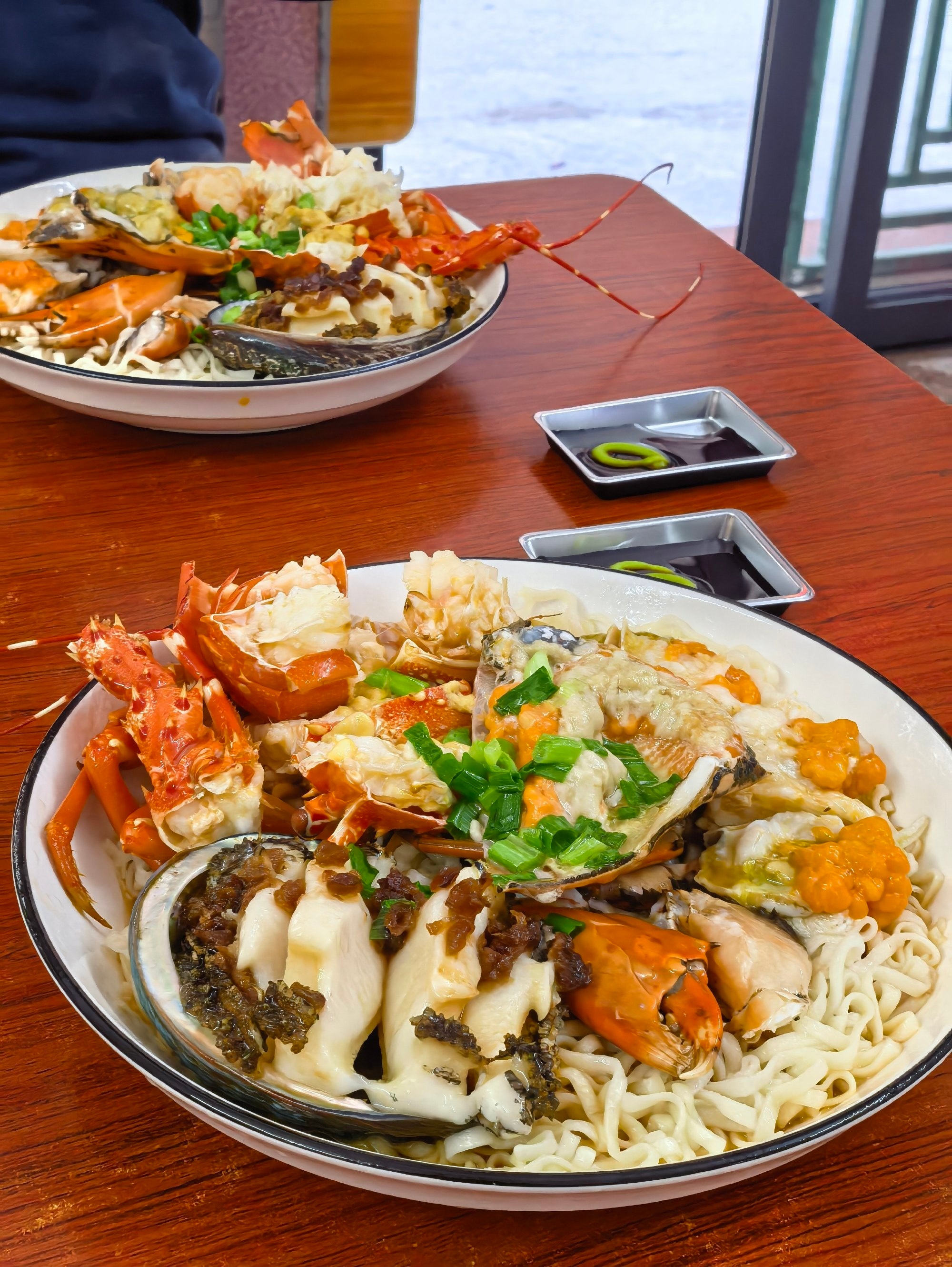 888两份的海鲜面这高地得试试