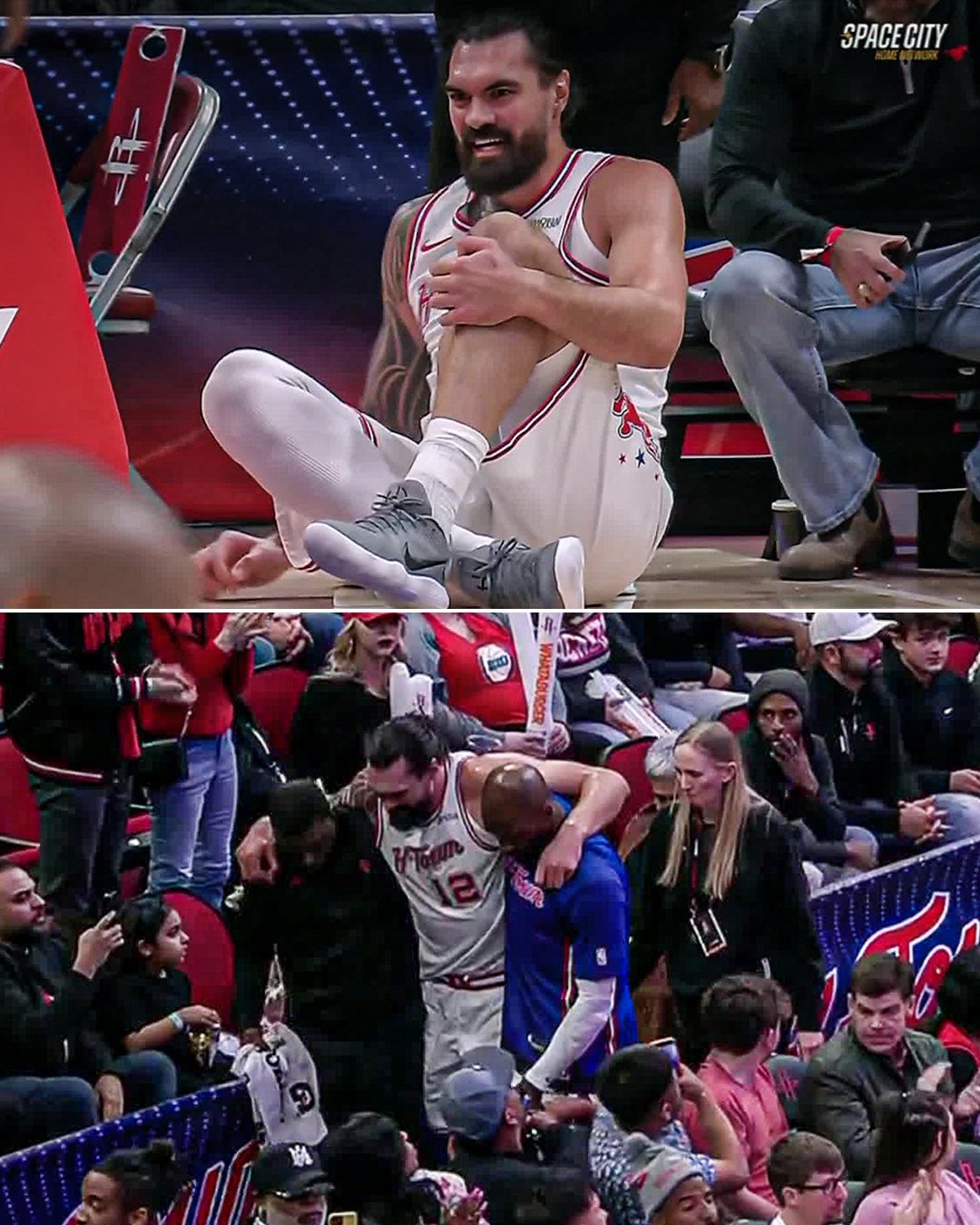 记者：“亚当斯要缺席一段时间，你是否会考虑打小阵容，或者让卡佩拉顶上。”乌度卡：