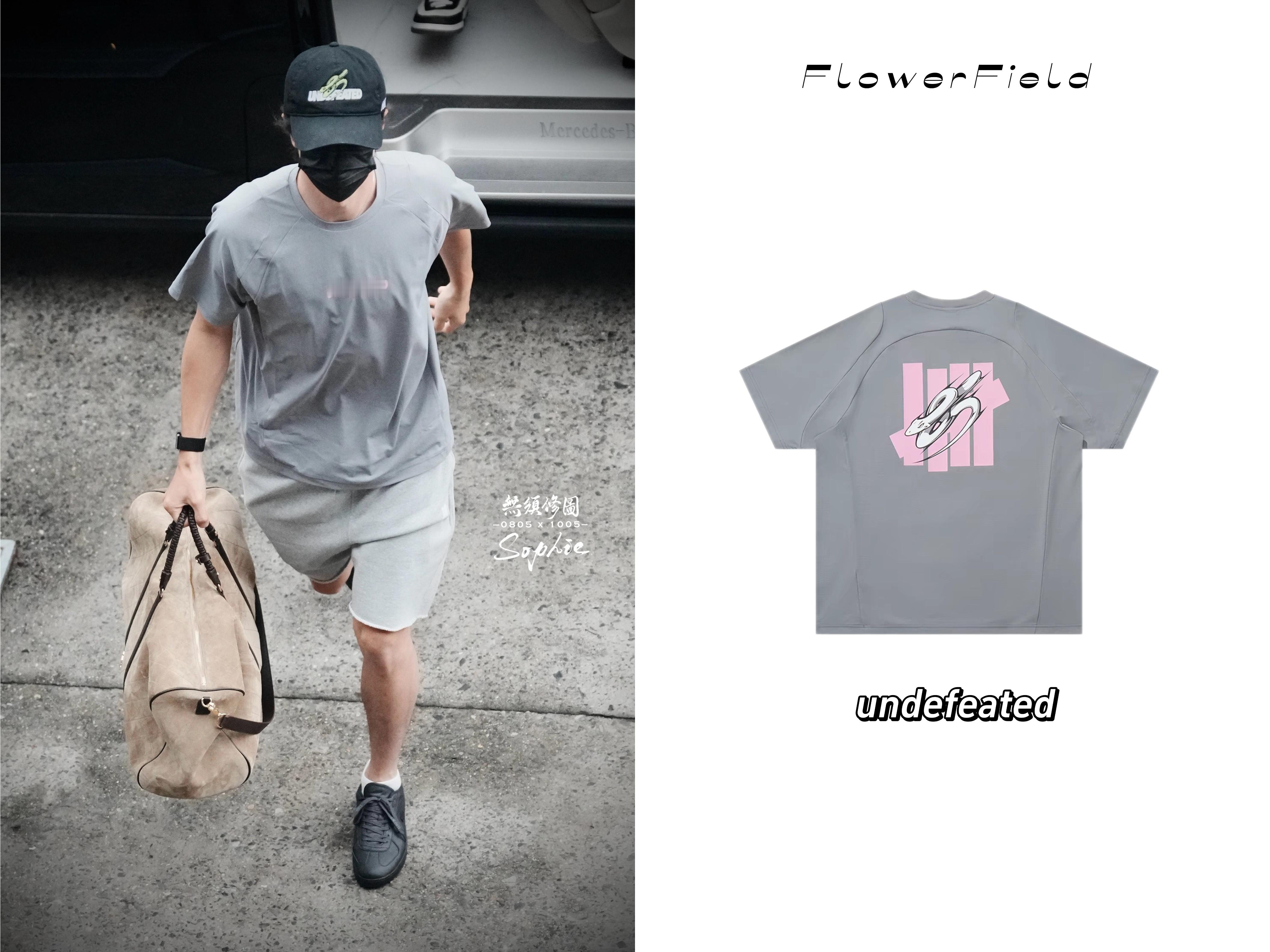 #王一博同款穿搭#20260927王一博上海8小时耐力赛正赛常服穿搭上衣｜undefeated85R