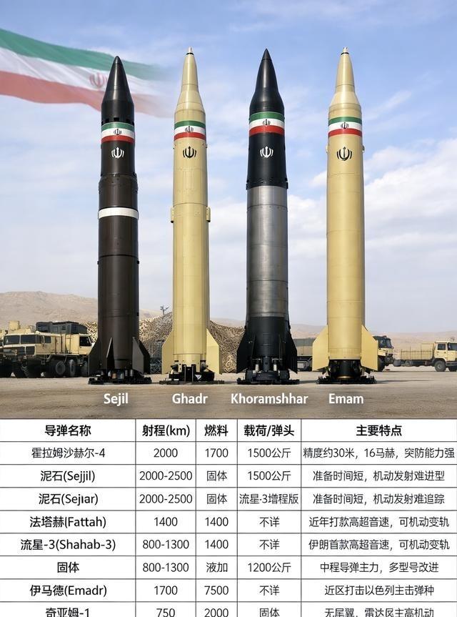 伊朗有哪些导弹呢？根据美国及多家研究机构的评估，伊朗拥有中东地区规模最大、型号最