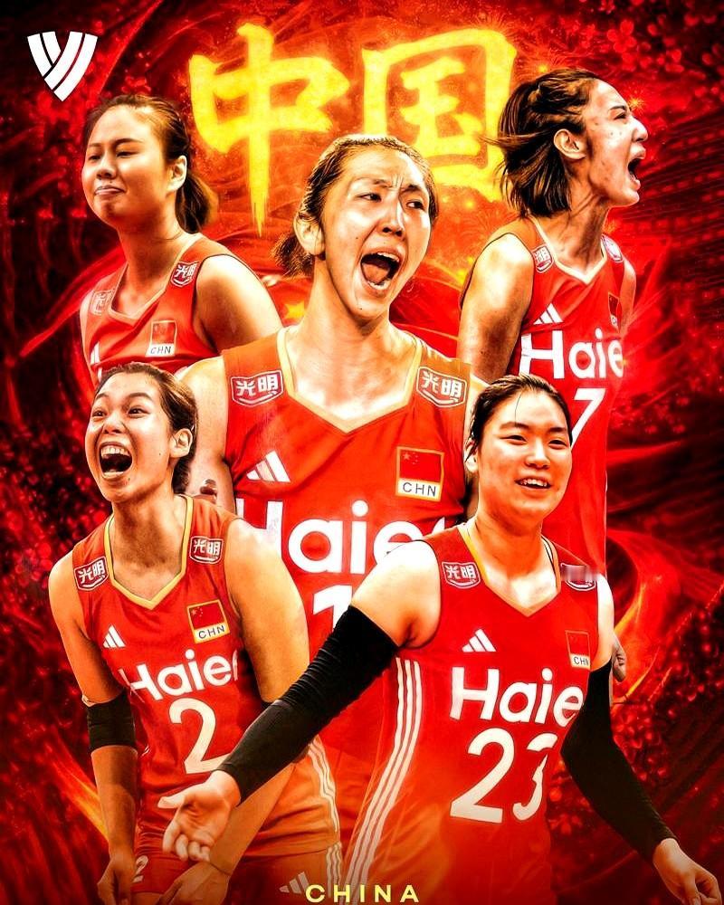 国际排联数据出来，中国女排平均年龄21.4岁，全队伍里最小的，这牌打得有点意思。