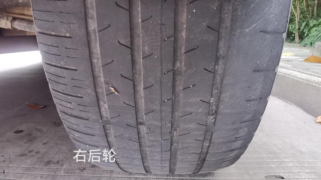 比亚迪唐DMP后轮胎偏磨吃胎严重