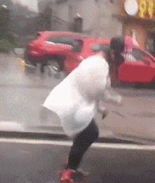 爆笑GIF: 妹子, 没事逗猪干嘛呢?