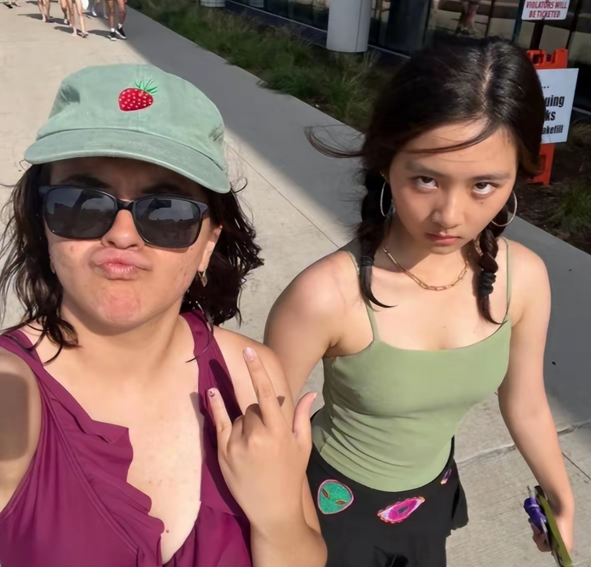 黄多多海边比基尼在美国留学期间的黄多多