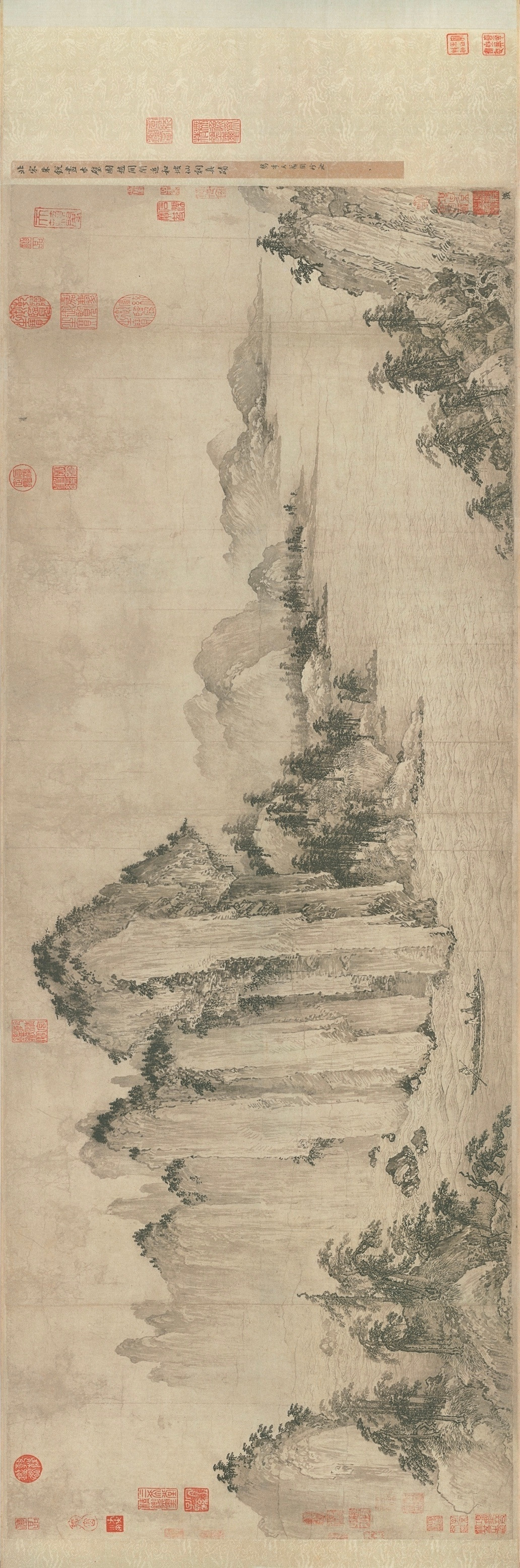 金代·武元直《赤壁图》《赤壁图》是金代画家武元直创作的纸本墨笔画，现收藏于台北