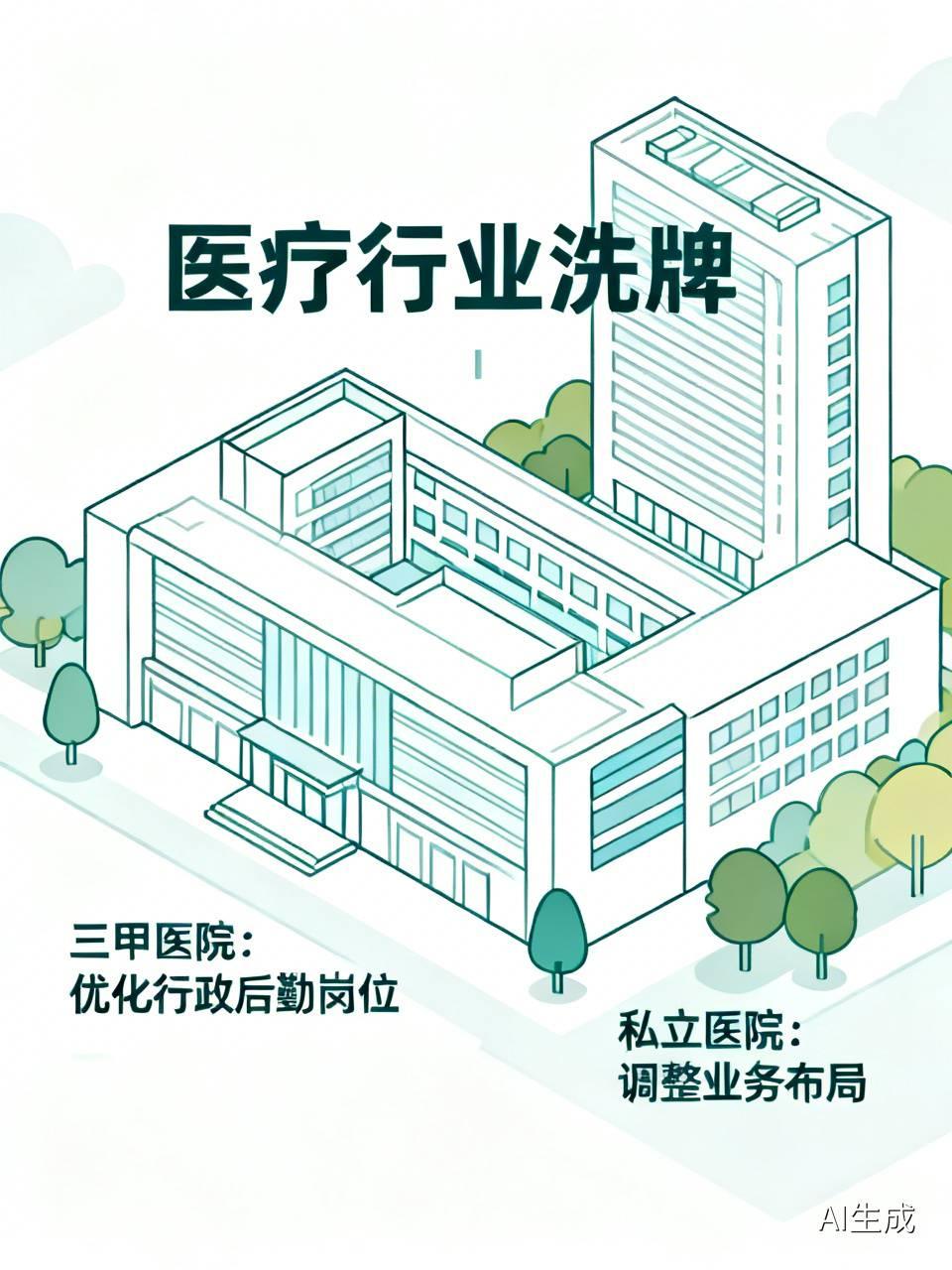 三甲医院裁员私立医院倒闭最近医疗圈两个热搜，看得很多人心里发慌：三甲医院裁