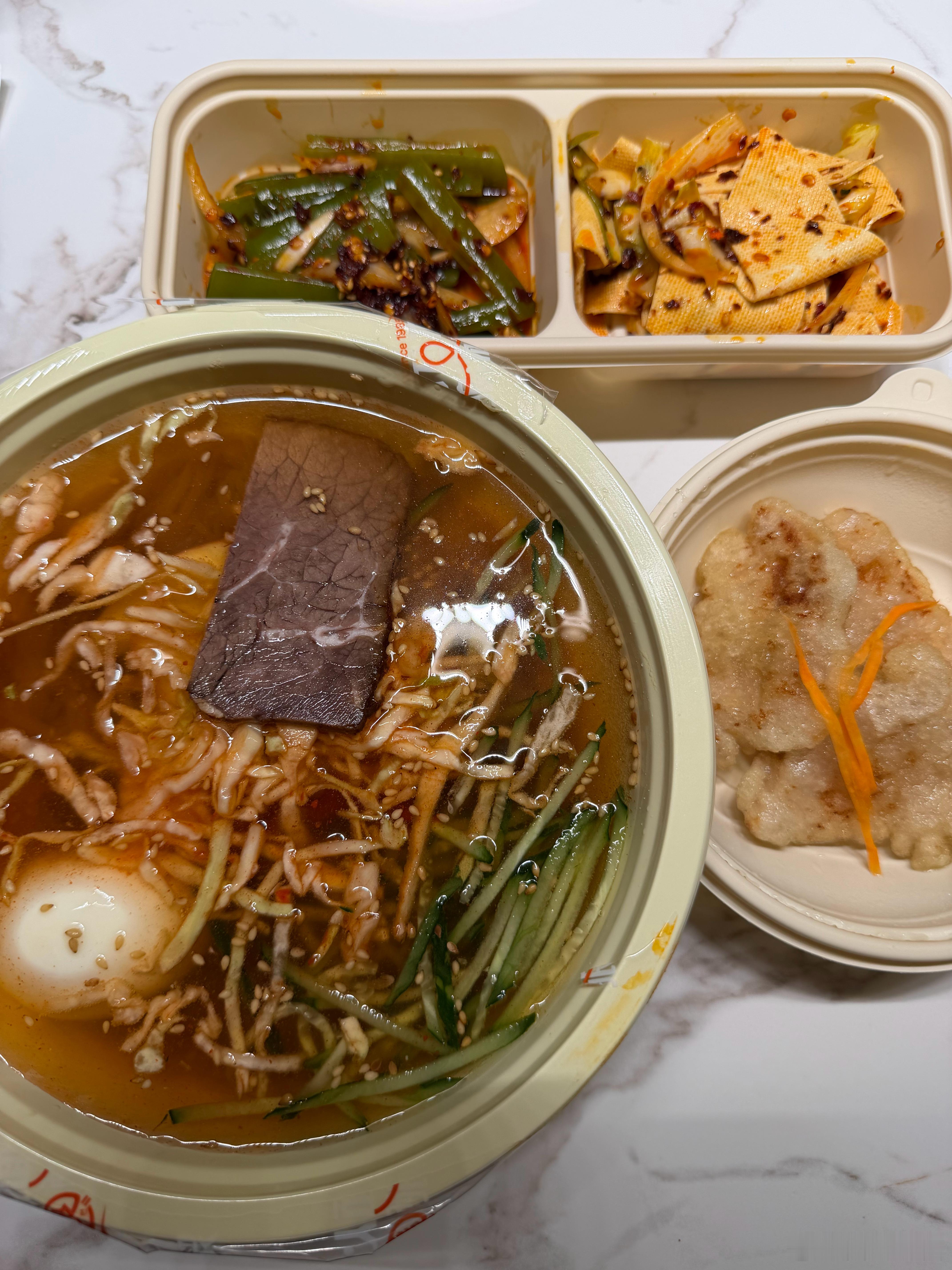 三泉冷面能送我家了必须来一份吃完好想去东北还是那正宗北京