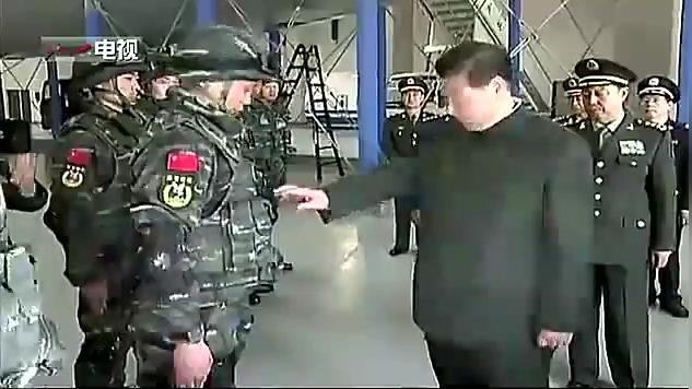 首长亲自检阅敬礼 敌人都感到触目惊心!