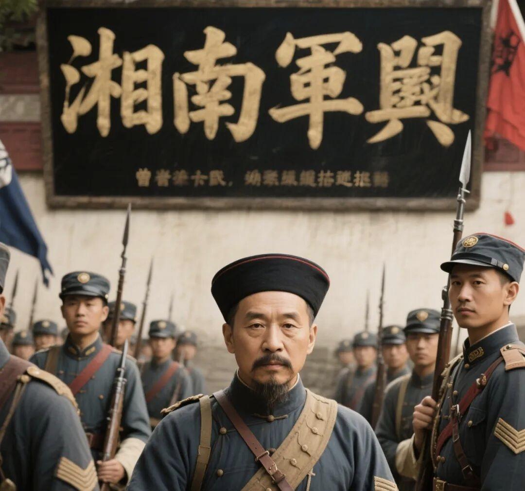 湘军现代“新军”的雏形绿营的士兵编入军籍，隶属兵部，世代承袭，是固