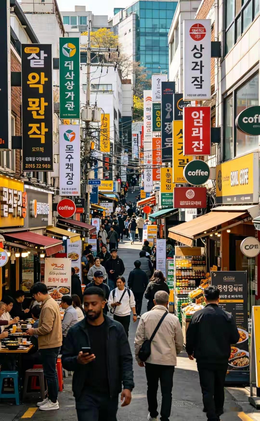 八万印度人涌进韩国，也就十年工夫。首尔、水原、大邱这几个地方的南亚聚居区是越来越
