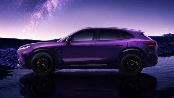 极狐阿尔法T7高清细节正式曝光💜全新中大型SUV，提供纯电/增程双动力版本，车