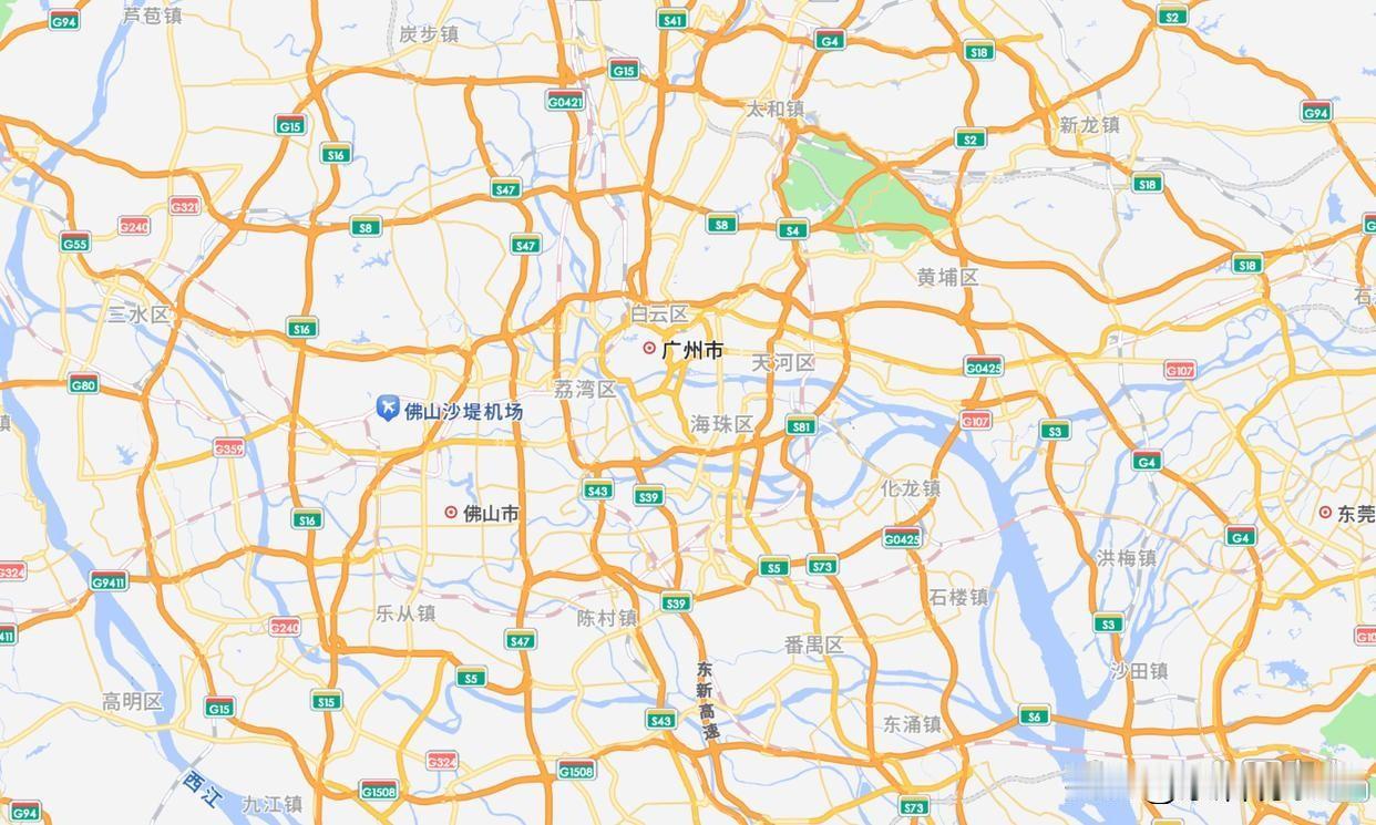 广州最大的城建硬伤：永远修不出北京、成都、西安那种规整环线，根源全在地形经