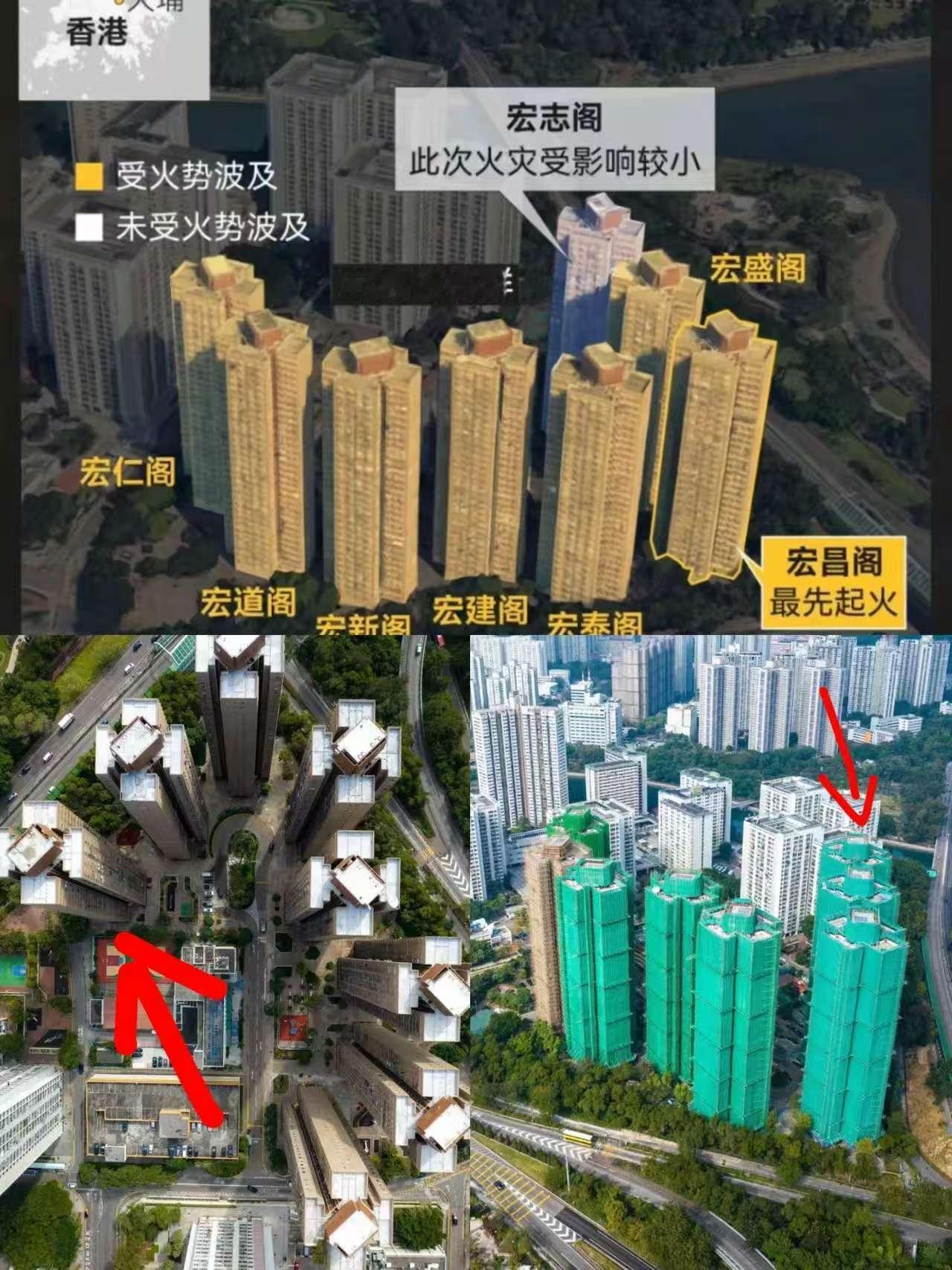 这下好了，不仅小区居民惊呆了，全网的网友也惊呆了，8栋楼烧了7栋，唯独一