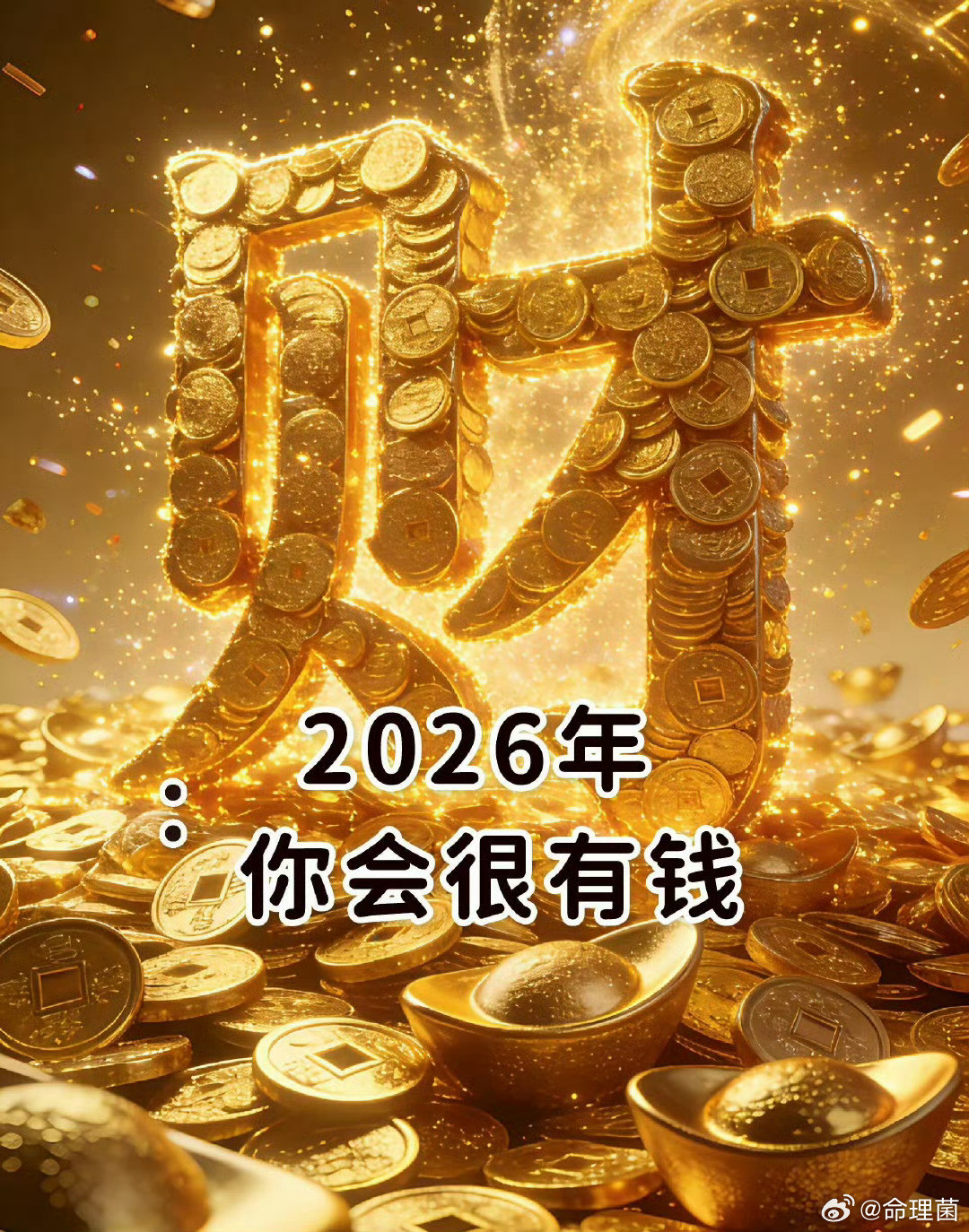 好运20262026年你会越来越有钱，越来越富有！转赞灵
