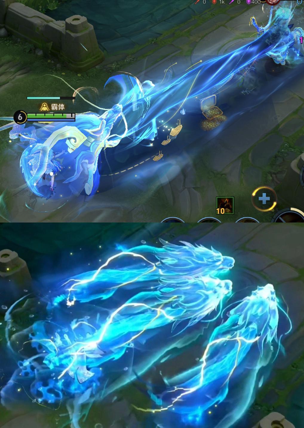 敖隐一个新皮肤，让你拥有3个皮肤的体验感王者荣耀游戏彩蛋王者哪吒2联动敖隐新