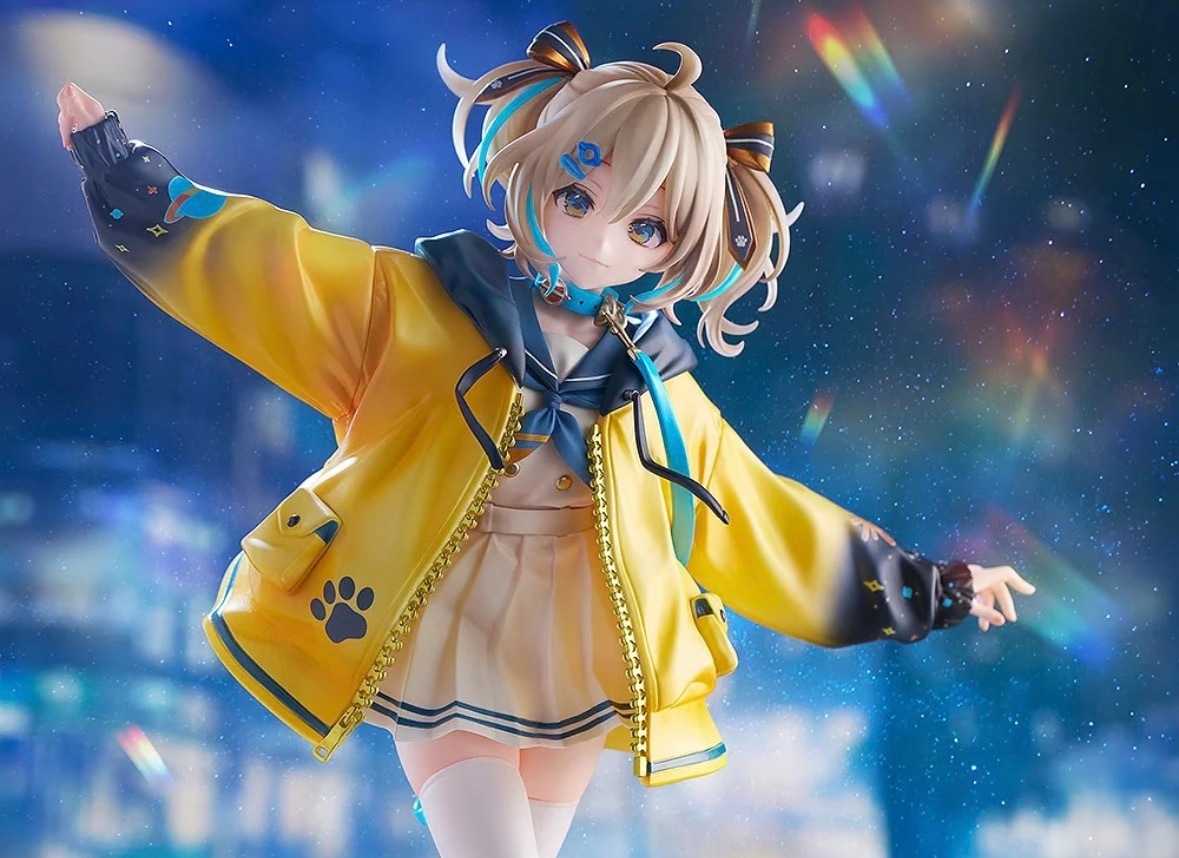 元气Vtuber立体化，天晴日向1/7手办☂️动漫仲夏狂欢季夏日潮玩谷子