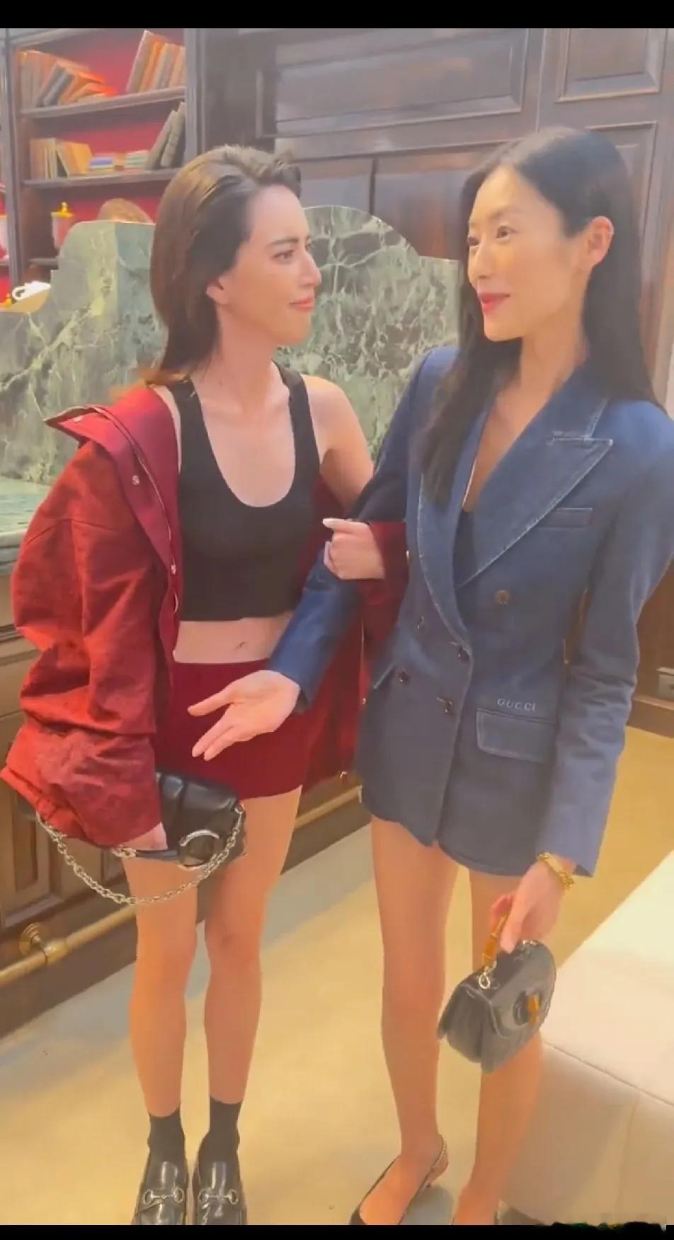 好可怕，泰国女星Mai身形瘦削程度直逼超模刘雯。刘雯作为国际超模，身形纤瘦是职业