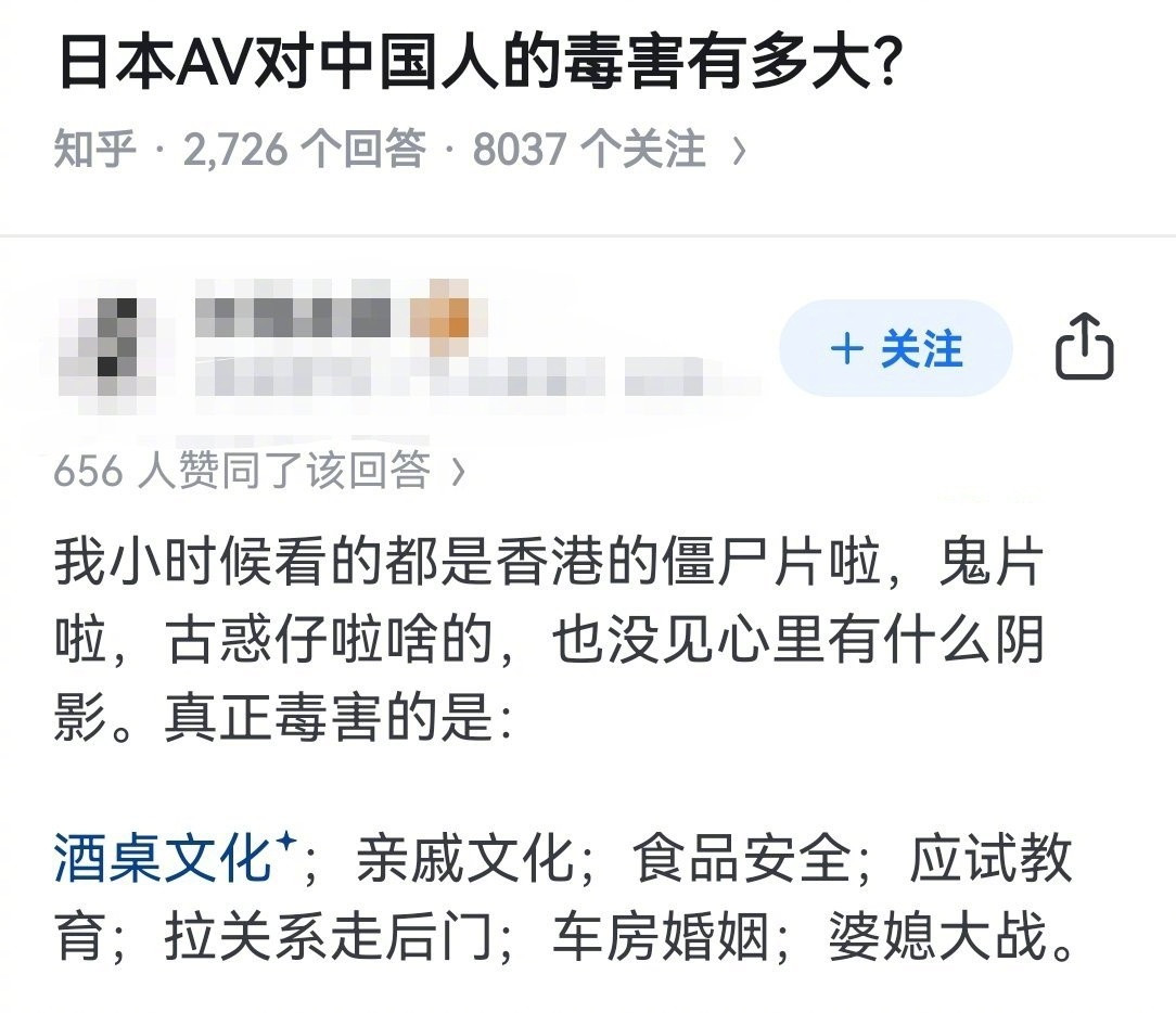 国人对于真正的毒害，往往视而不见。👇​​​