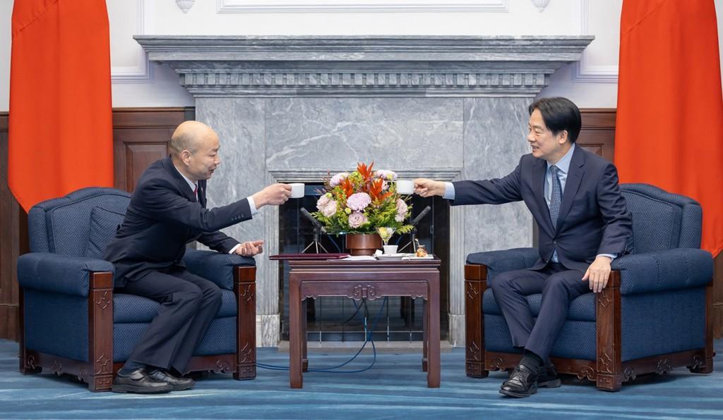 赖清德邀韩国瑜等人茶叙，“总统府”：期盼于年后合适时机举行针对1.25万亿新台