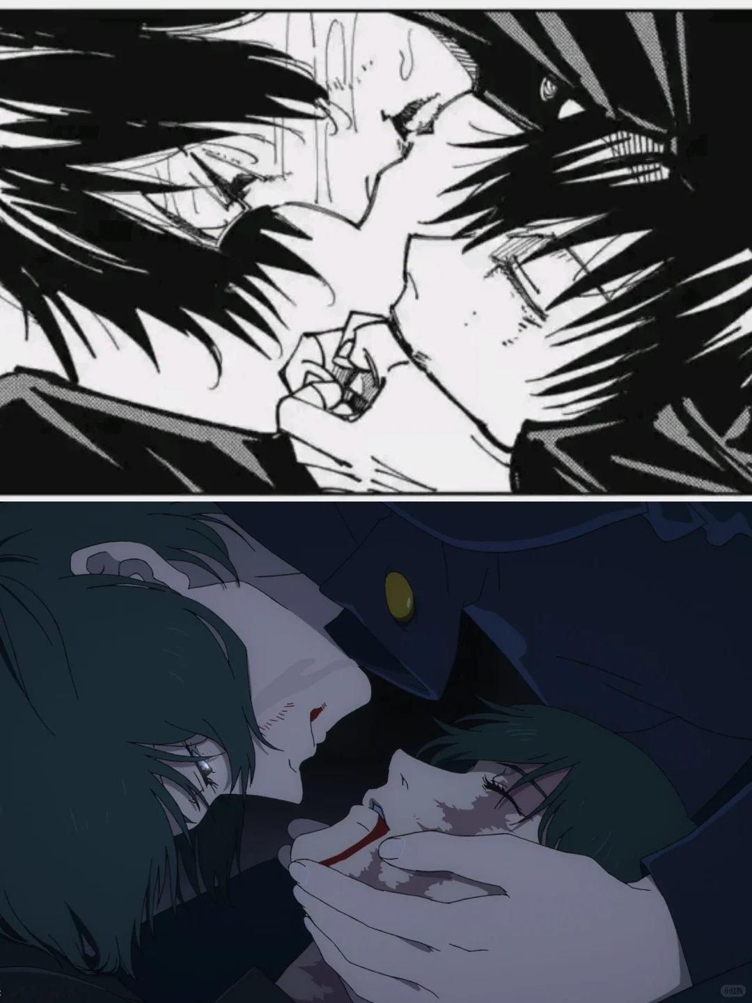 咒术回战动画与漫画的对比，马趴立大功！