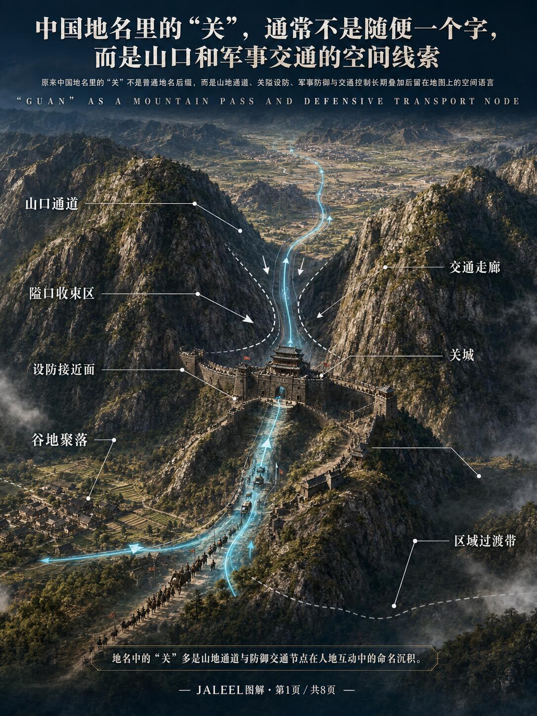 问大家一个问题：为什么山海关、玉门关、潼关都叫“关”？以前我以为只是古城门