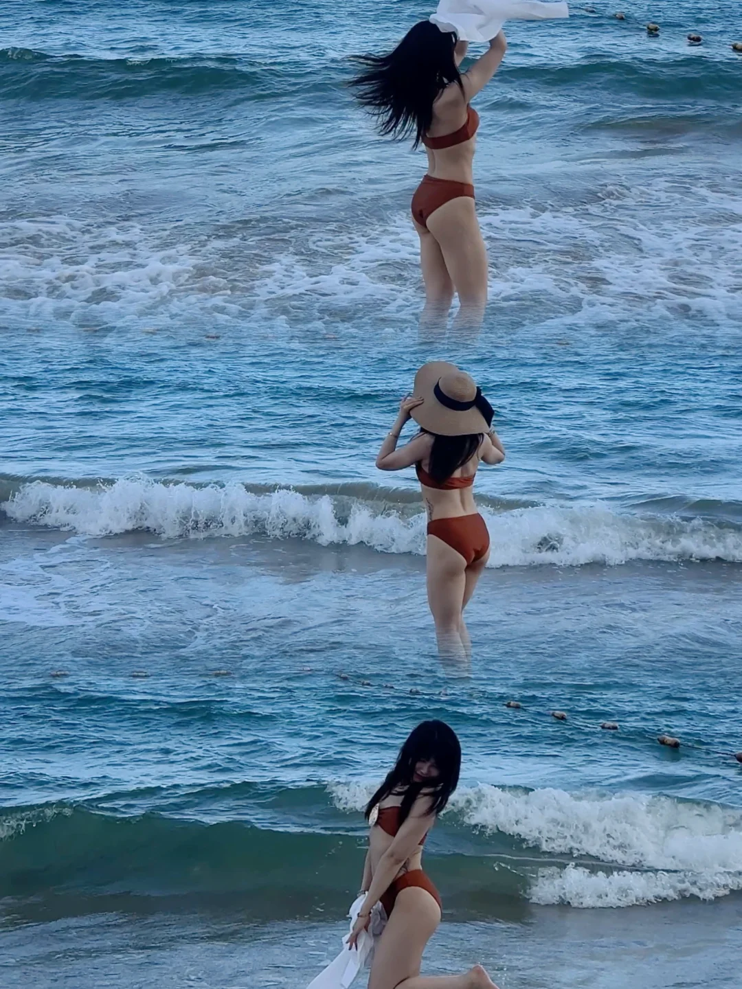 当我试图涉身浪潮与爱🌊