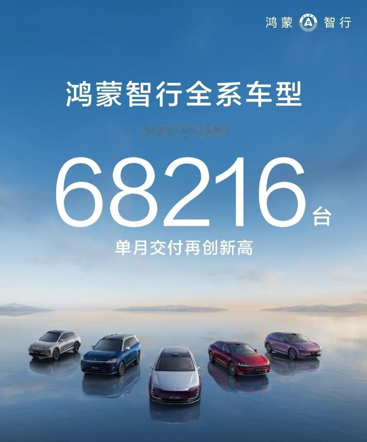 没人喊1米穿5界了吧？鸿蒙智行十月份全系交付了68216台，再创新高！更牛的