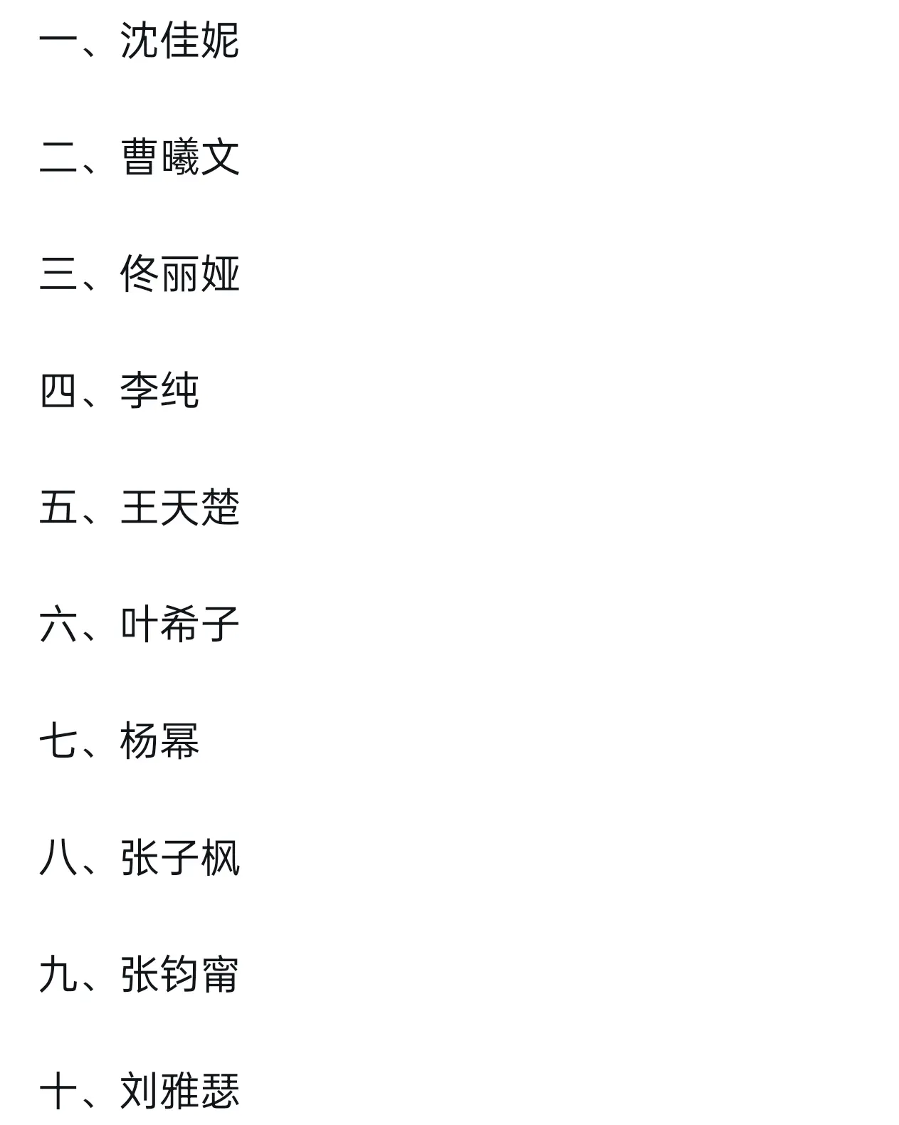 被陈思诚征服过的十位女明星！