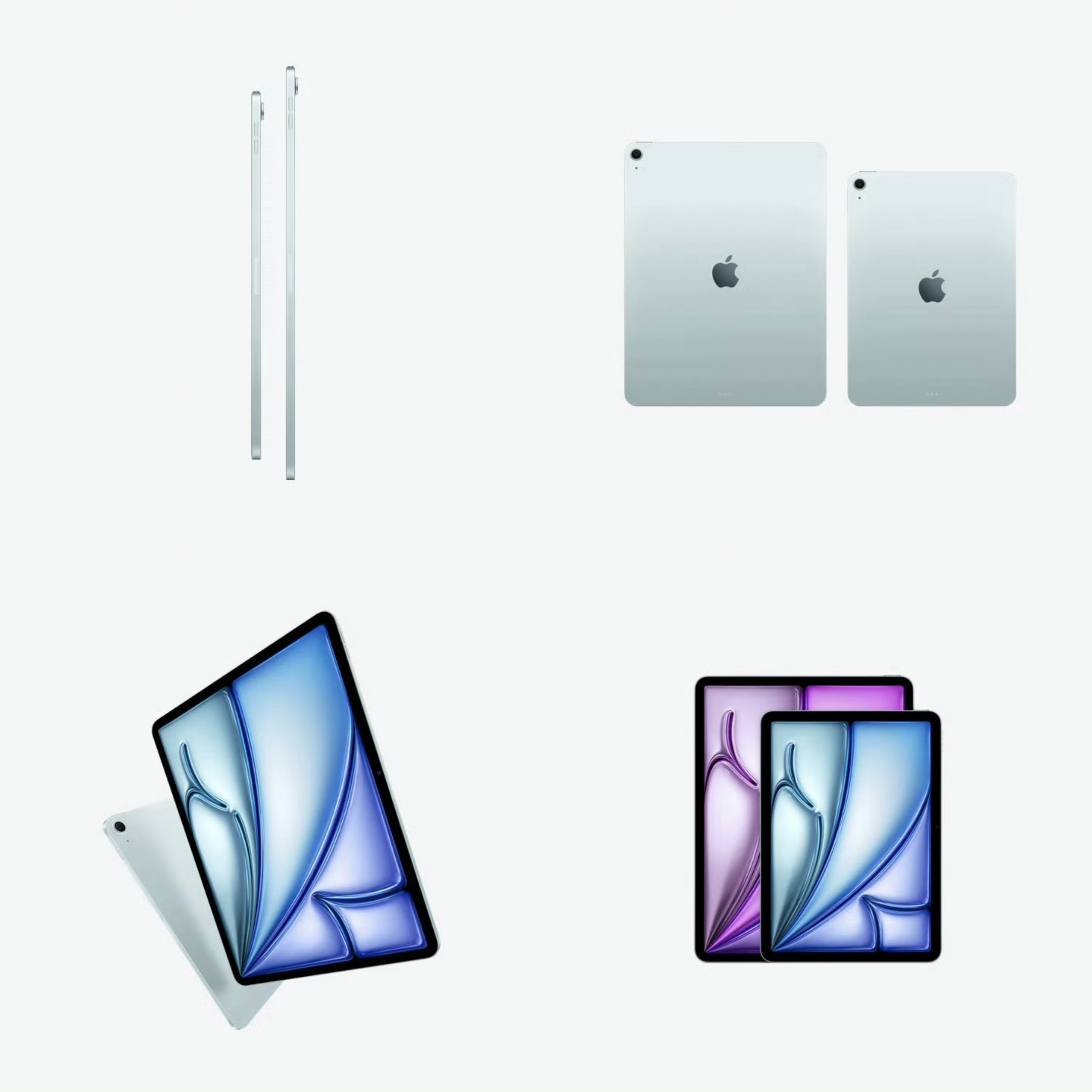 iPadAirM4发布了，11英寸128G起售4799元，13英寸...