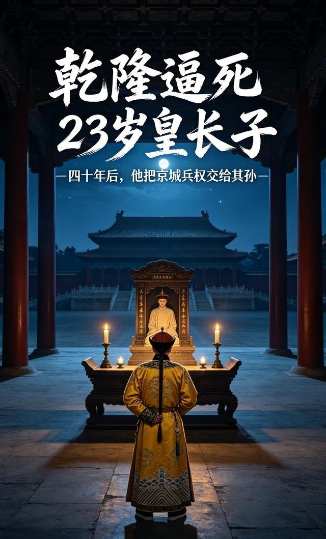 乾隆狠心逼死皇长子，四十年后加倍补偿其孙，愧疚藏了一辈子乾隆五十八年，也就是1