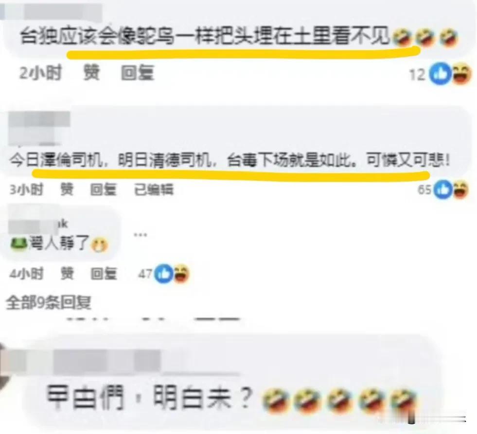 不知道台独看到今天白宫办公室的争吵，会是什么想法？网友：他们应该会像鸵鸟一样