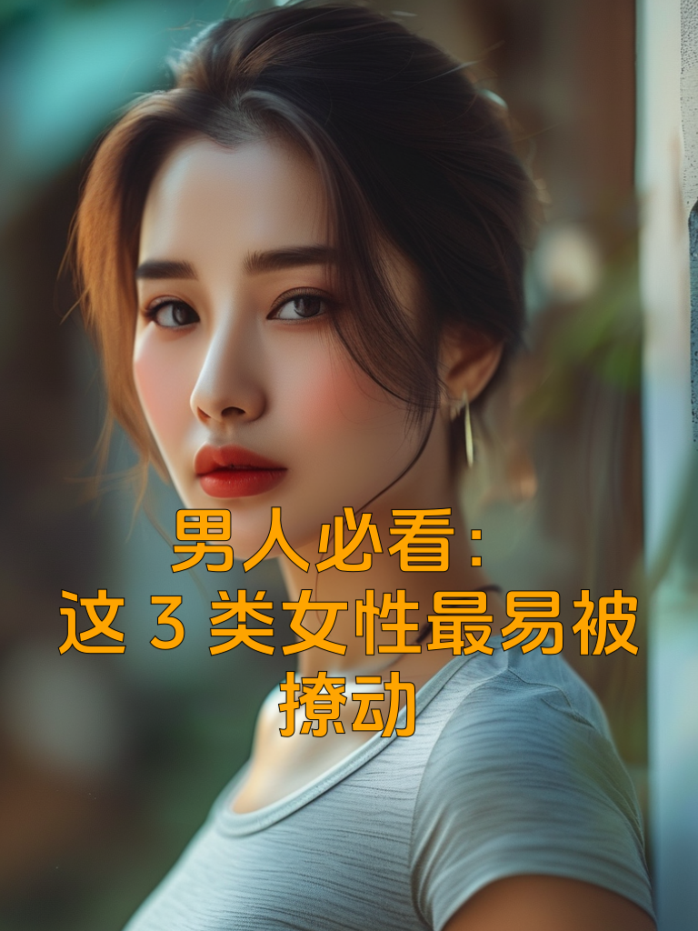 男人必看：这3类女性最易被撩动