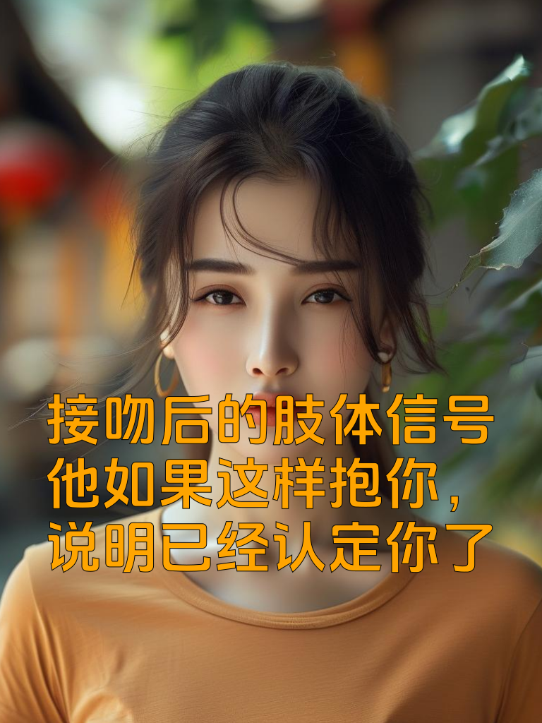 接吻后的'肢体信号'：他如果这样抱你，说明已经认定你了