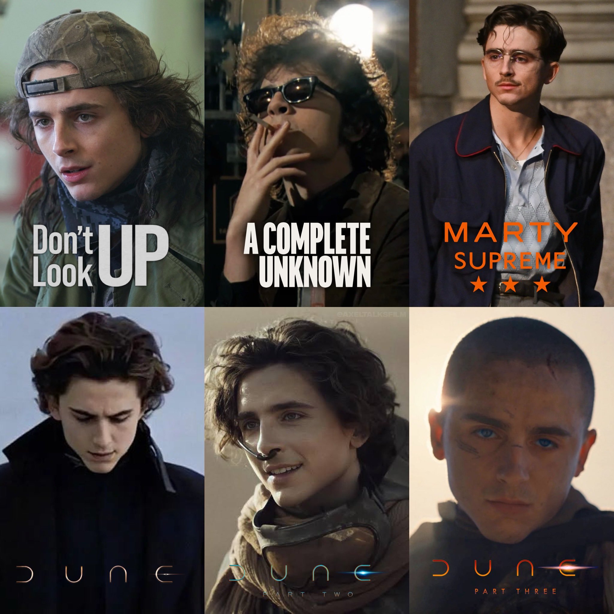 回顾一下甜茶的银幕角色造型甜茶保罗光头造型