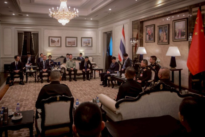 泰军这次行动果然不简单，与中方在曼谷会谈气氛很融洽，双方还沟通了最新情报！最近中