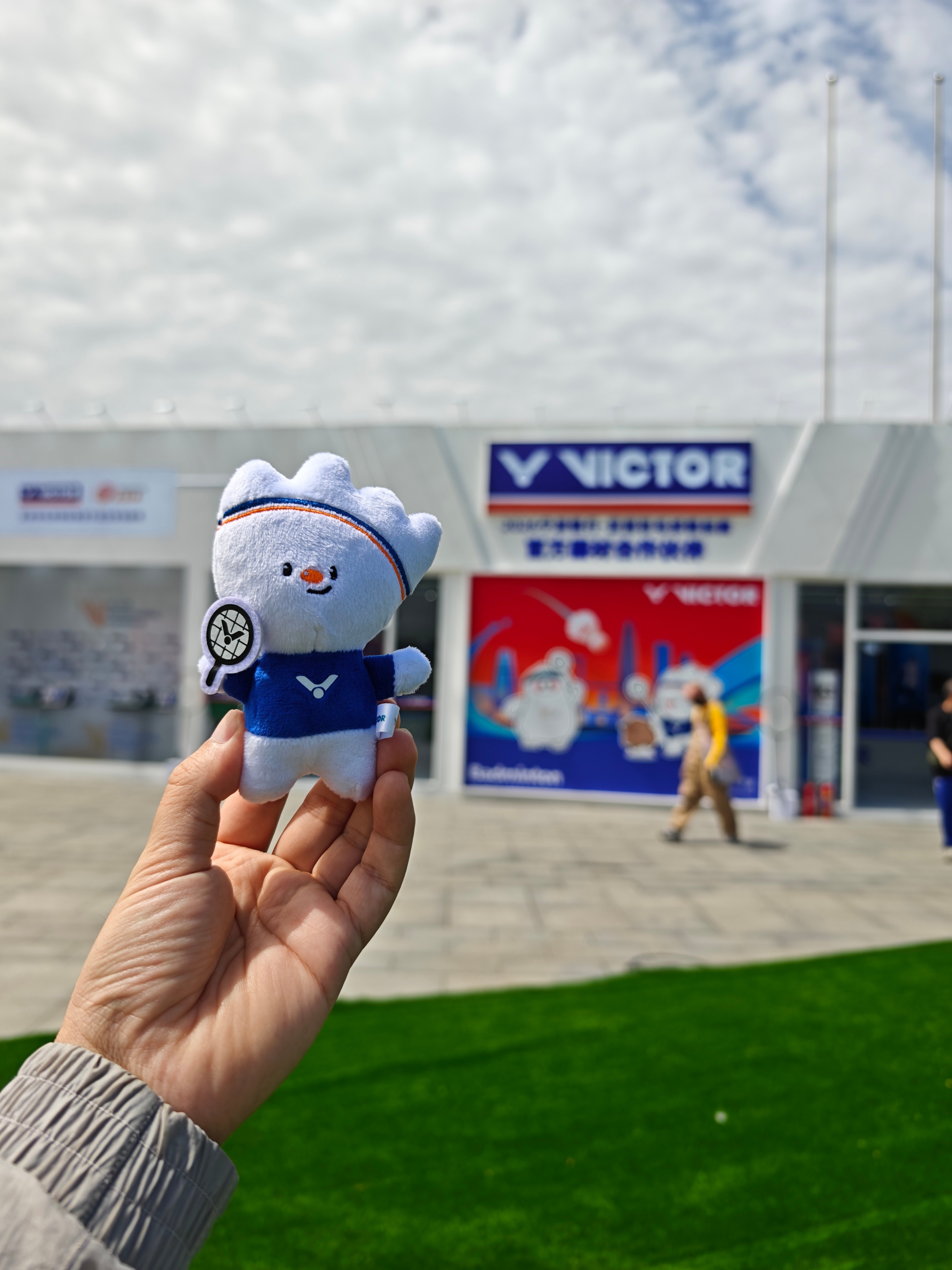 我来了！带着可爱的Wingo打卡！亚羽争雄胜利在握2026年羽毛球亚锦赛羽毛球