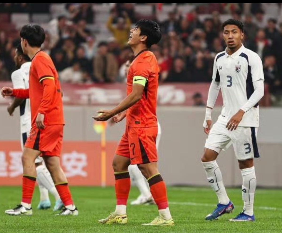 国足u23今夜在西安，苦战90分钟，2-2战平泰国u23王钰栋，拜合拉木，杨