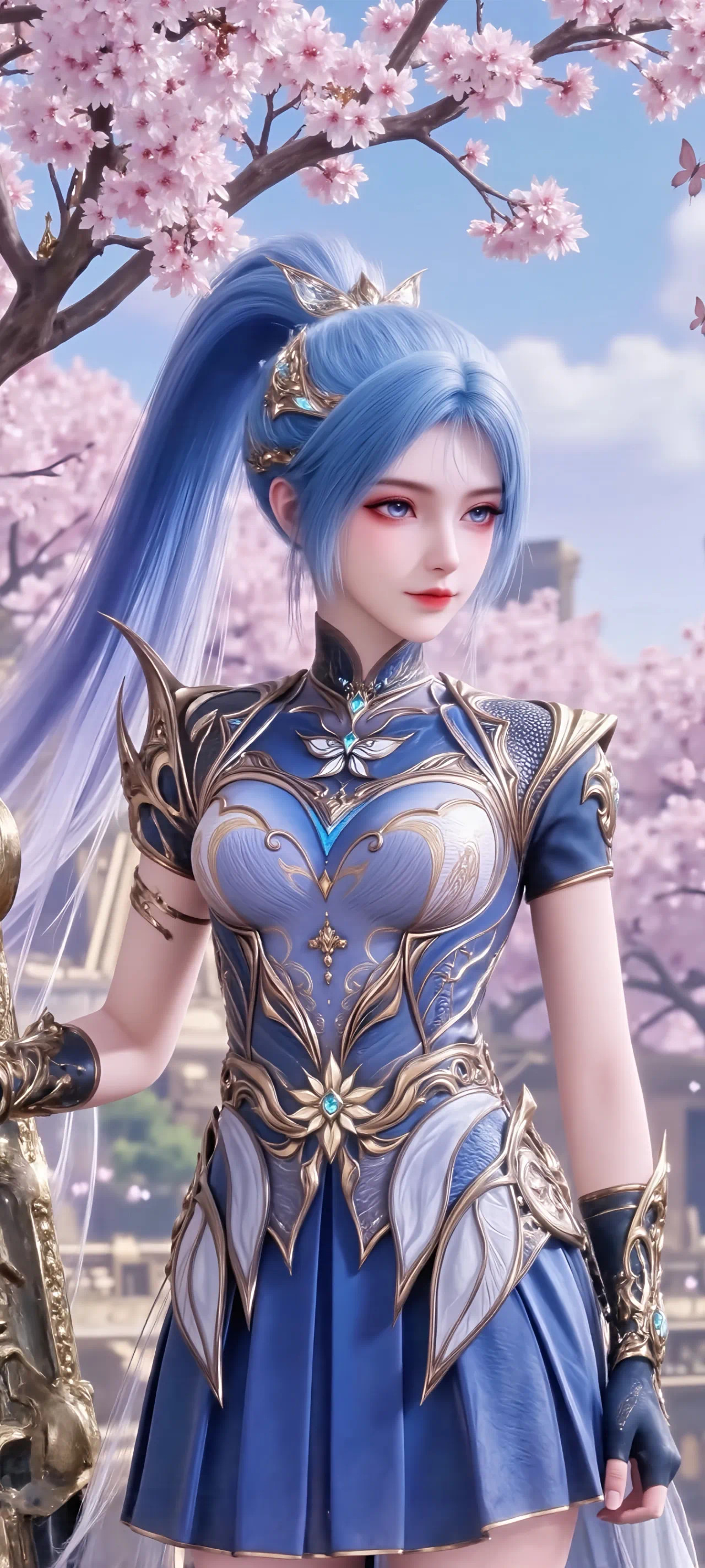 斗罗大陆2动画王冬儿【精美壁纸】冬儿好久没登场，风采依旧国产动漫​​​