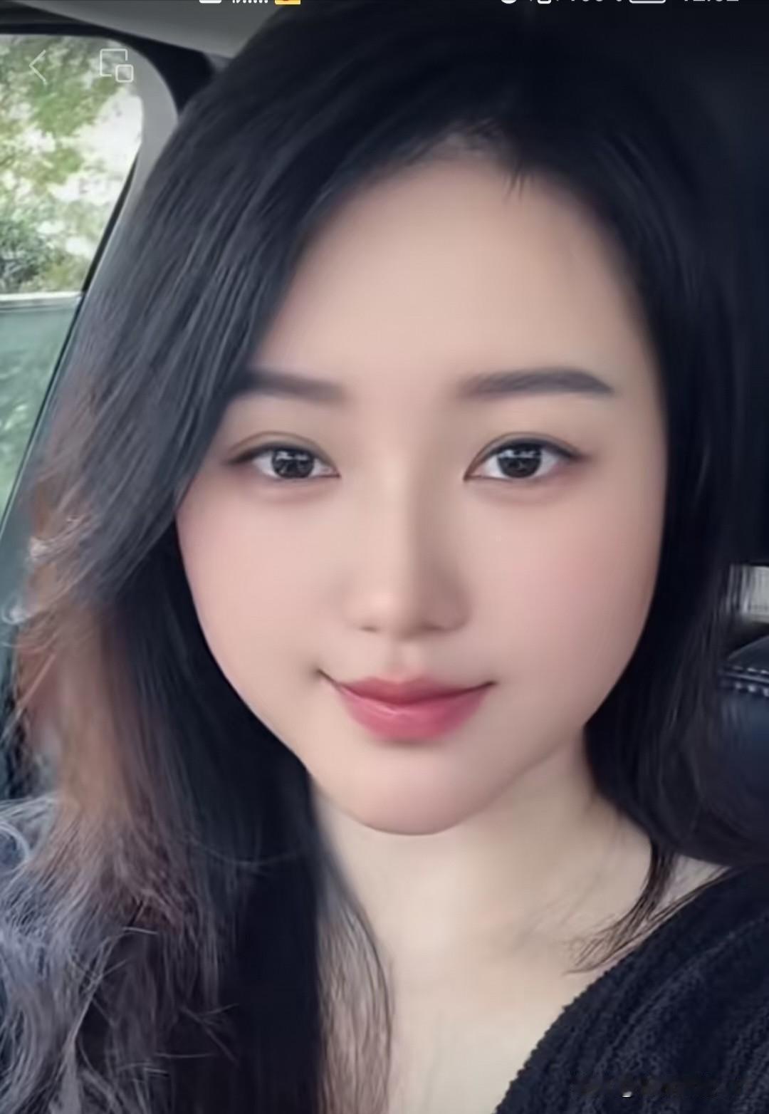 鹧鸪天·车中浅影鬓畔柔丝映浅光，笑涡轻漾带春阳。眸中似有星波转，唇上凝来