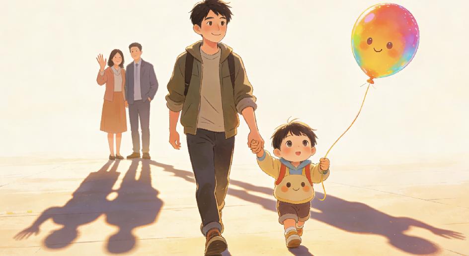 为人父母后才懂，我们的爱总在不经意间偏了航为人父母后，竟发现我们是这样的偏