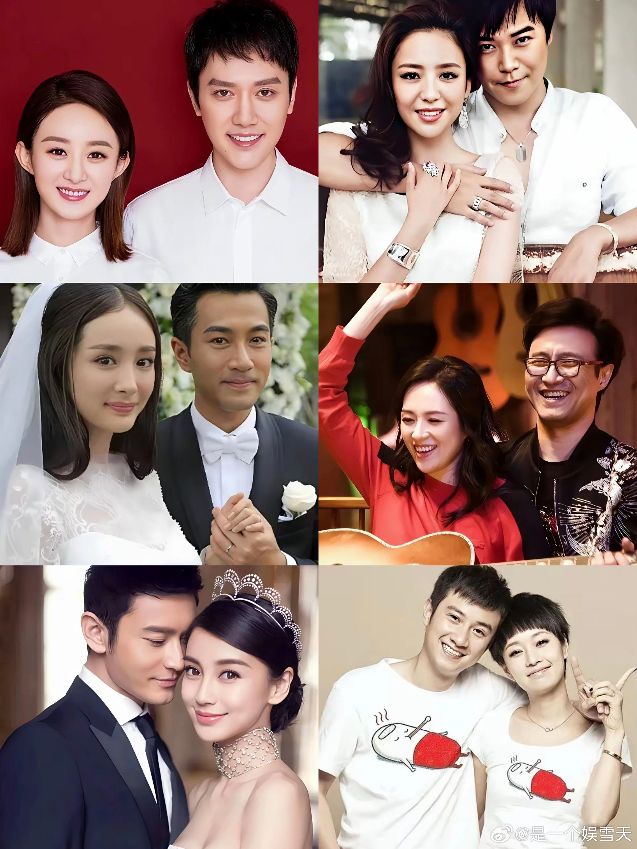 明星的婚期短暂，但是离婚声明偏好文艺风，意蕴深长，都很得体呀！1.赵丽颖/冯绍