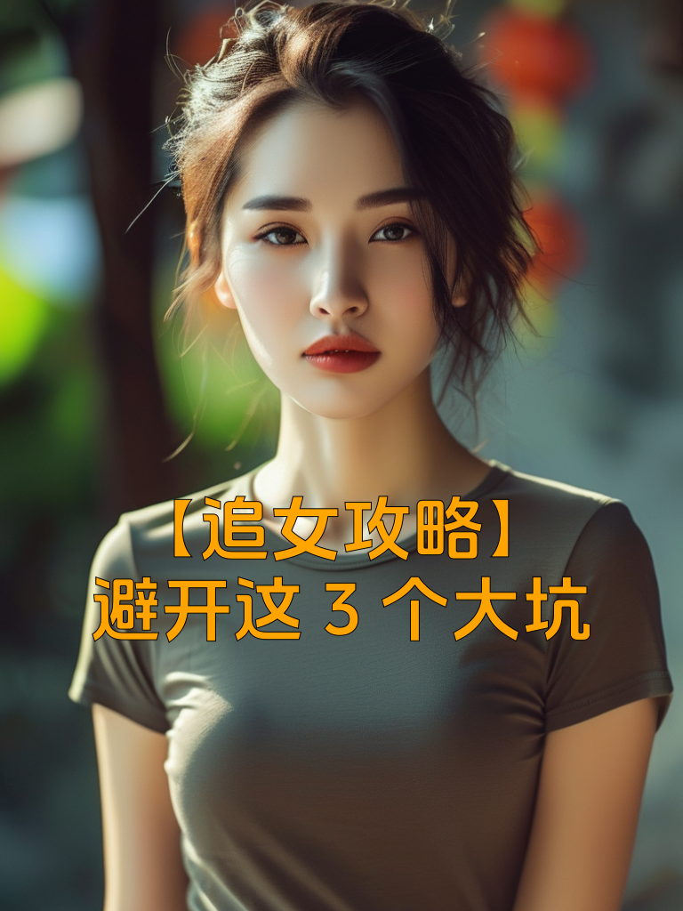 【追女攻略】避开这3个大坑