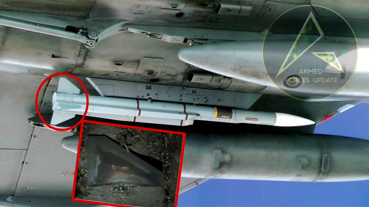 在印度巴廷达坠毁的“阵风”战斗机视频中，有人发现了“流星”远程空空导弹的残骸，证