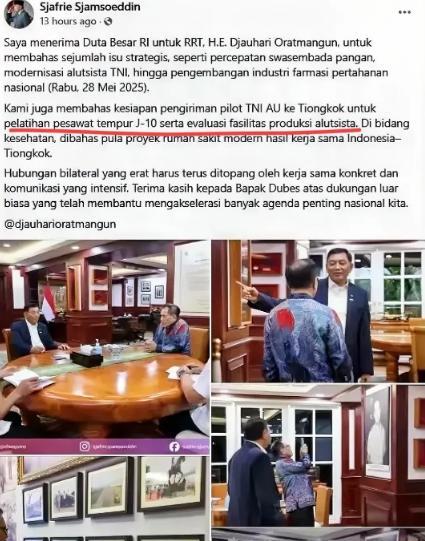当印尼签下增购12架阵风战机意向书时，所有人都以为歼10ce已无缘印尼，印尼竟然