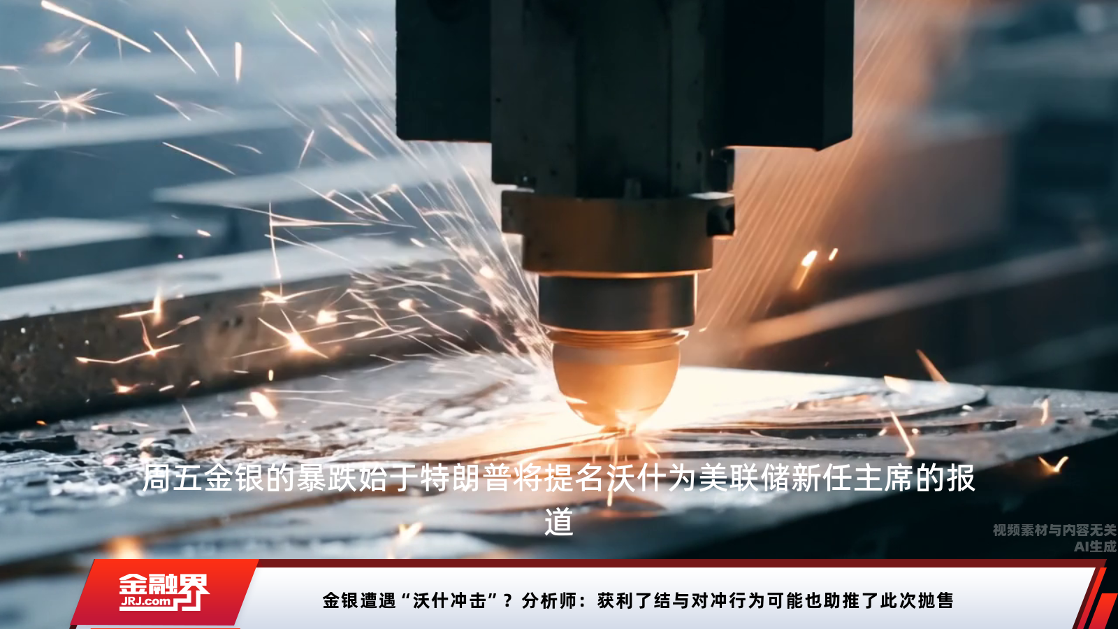 金银遭遇‘沃什冲击’暴跌！分析师：获利了结与对冲行为或成主因