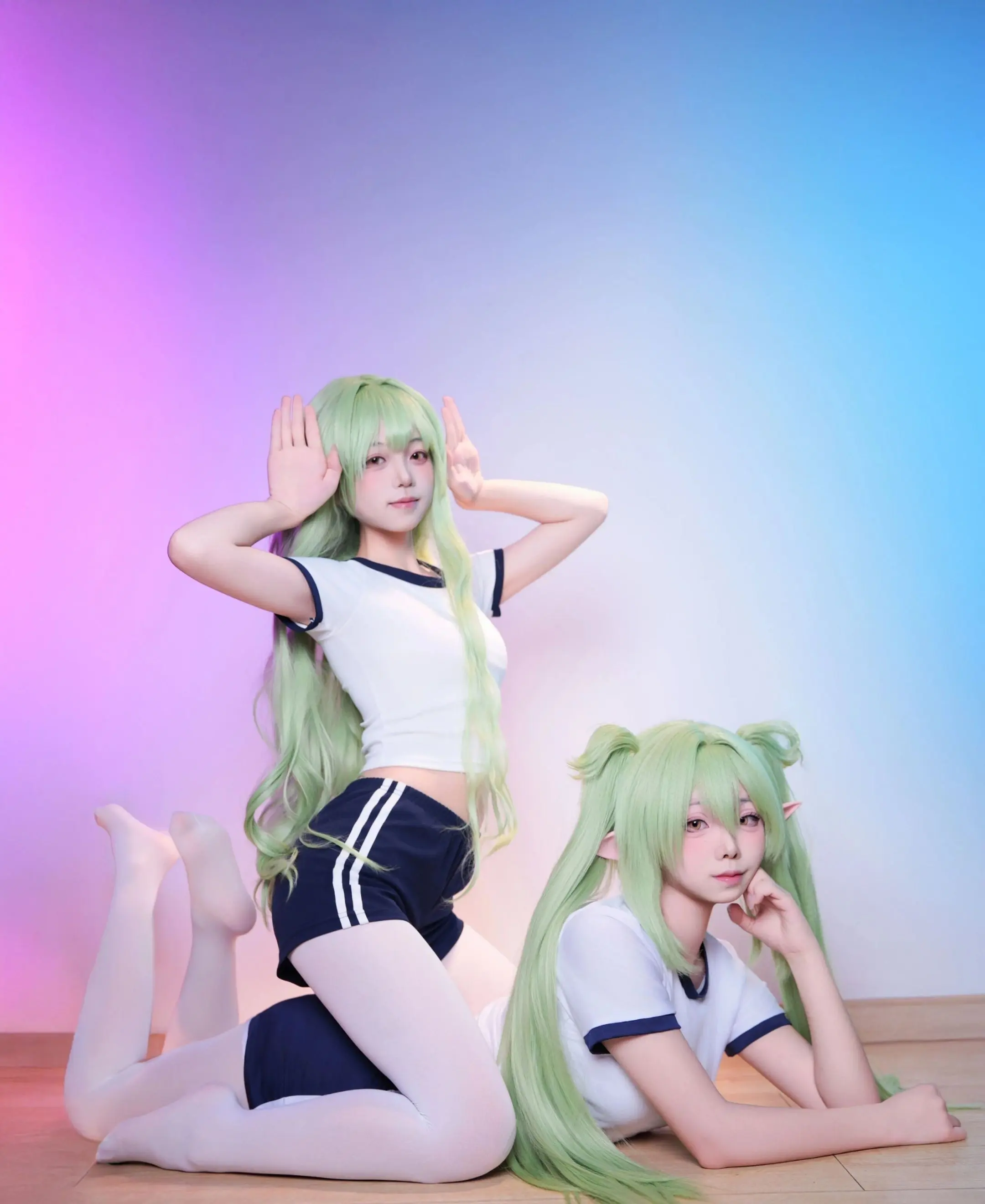 cosplsy cosplay无不良影响 橘光橘望 白丝即正义 这谁能顶得住啊