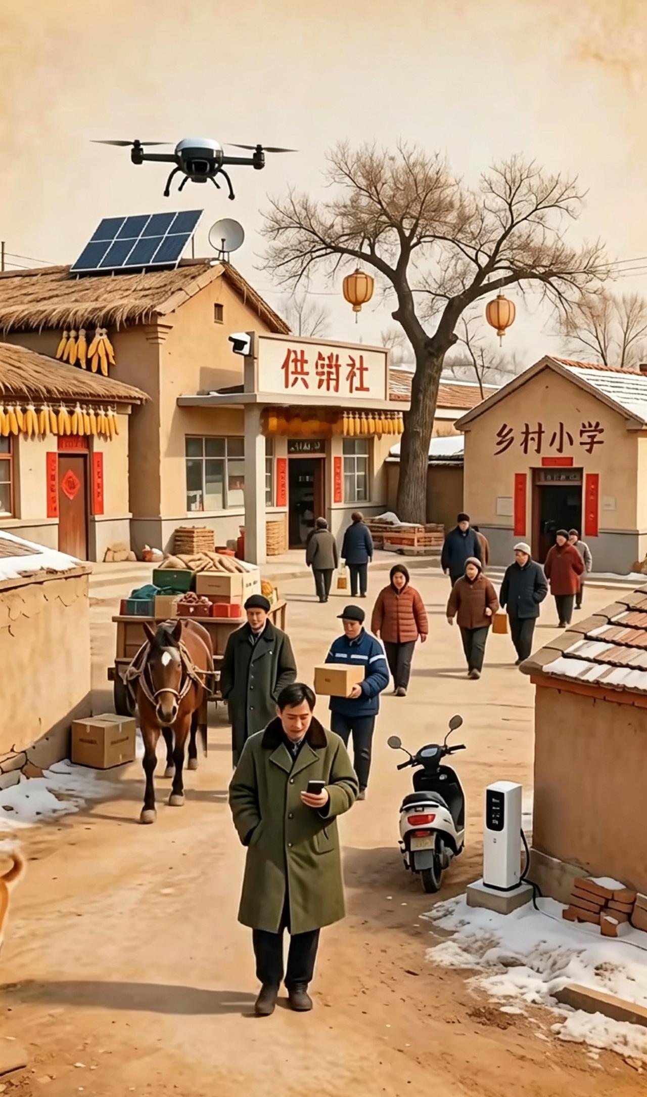 考考你的眼力，看你有多年轻？图片呈现的是上世纪80年代的场景，其中有12处与那